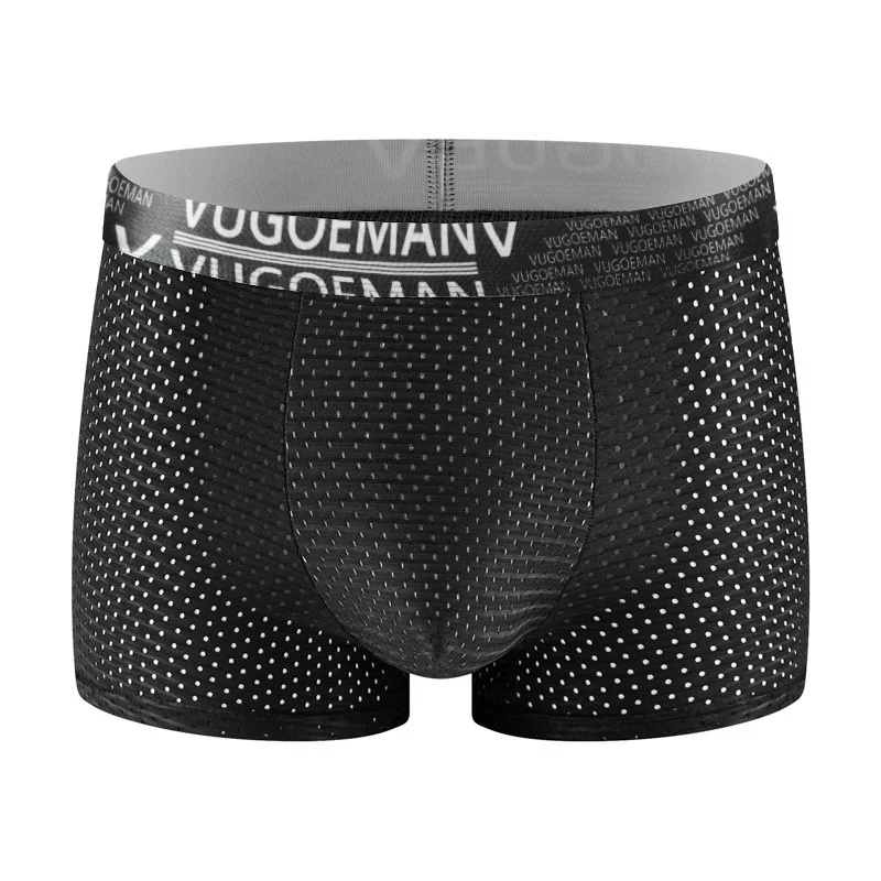 1 pack ice silk men's underwear thin sexy breathable mesh boxer shorts solid color comfortable men's underwear
1 pack ice silk men's underwear thin sexy breathable mesh boxer shorts solid color comfortable men's underwear