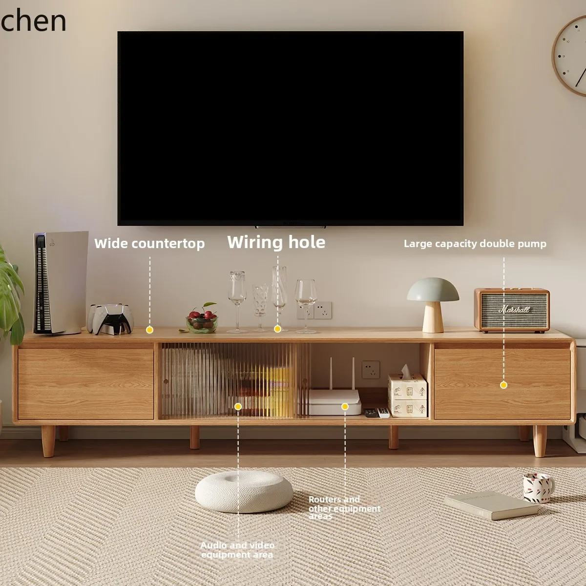 solid wood small apartment living room home 2025 new log wind storage storage integrated TV cabinet
solid wood small apartment living room home 2025 new log wind storage storage integrated TV cabinet