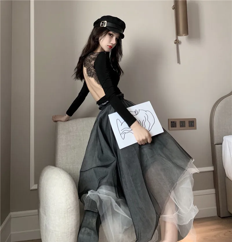 Новая пышная юбка-сетка из хлопка с асимметричным подолом, в стиле «балетный тюль», из Гонконга, цельная одежда
Новая пышная юбка-сетка из хлопка с асимметричным подолом, в стиле «балетный тюль», из Гонконга, цельная одежда