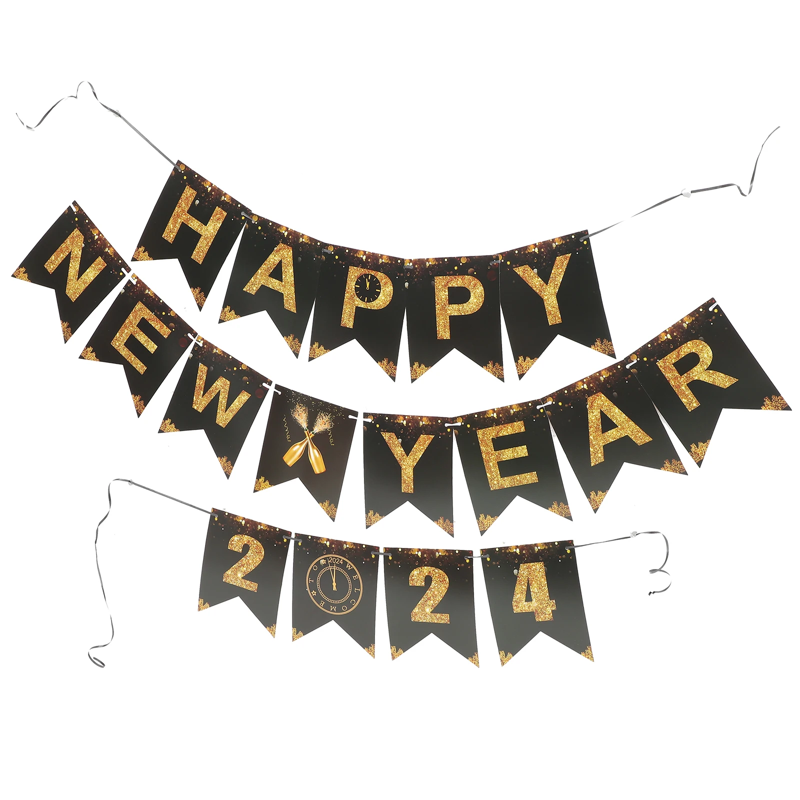 2024 6 Pieces Banner Happy Bunting Pull Supplies Home Festive New Year Decorations Festive Decorations
2024 6 Pieces Banner Happy Bunting Pull Supplies Home Festive New Year Decorations Festive Decorations