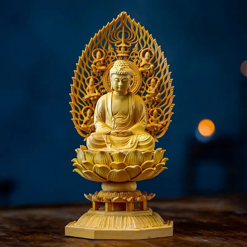 Фигурка с резьбой по дереву Tathagata Sakyamuni Будда Лотос настольное украшение для дома буддийские украшения для храмов
Фигурка с резьбой по дереву Tathagata Sakyamuni Будда Лотос настольное украшение для дома буддийские украшения для храмов