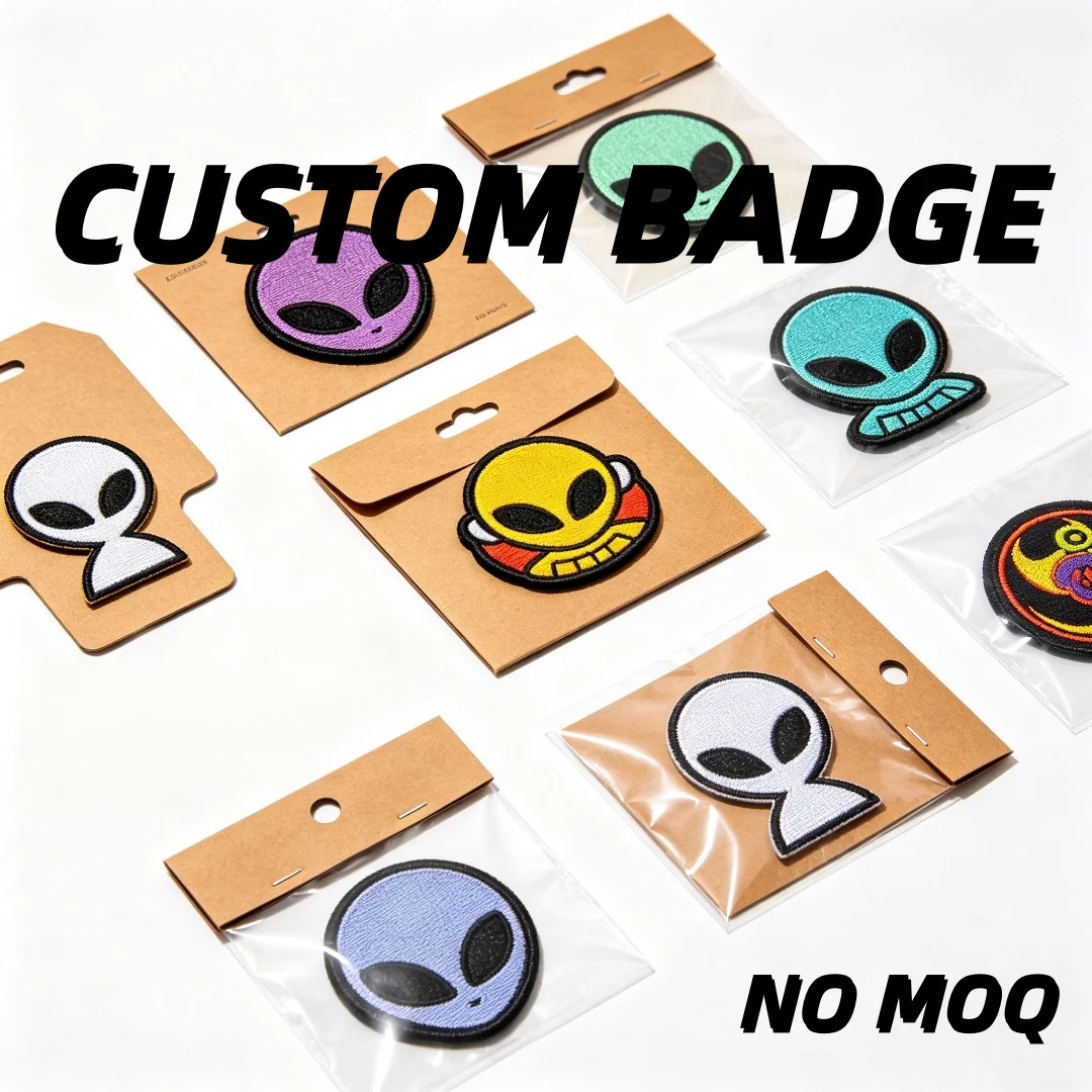 Custom Cartoon Alien UFO Embroidery Badge No MOQ Iron On Sew On Applique For Jacket Denim Backpack Hat DIY Clothing Decor
Custom Cartoon Alien UFO Embroidery Badge No MOQ Iron On Sew On Applique For Jacket Denim Backpack Hat DIY Clothing Decor