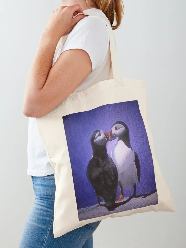 Puffins Tote Bag bags luxury women Beach bag Women's shopper reusable shopping bags
Puffins Tote Bag bags luxury women Beach bag Women's shopper reusable shopping bags