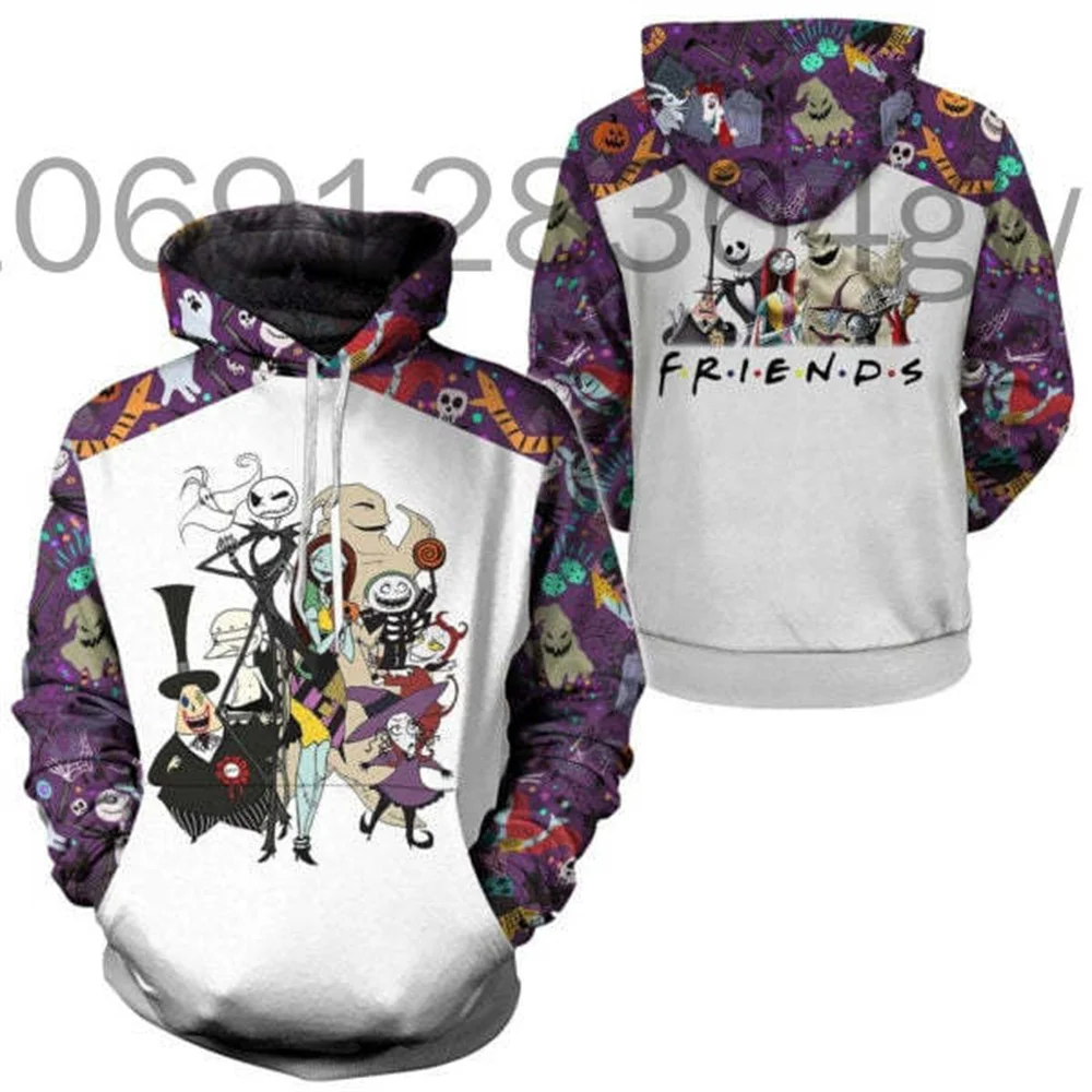 2024 Disney Jack Skellington 3D Hoodie Men's Women's Casual Sports Pullover 3D Hoodie Fashion Oversized Sweatshirt
2024 Disney Jack Skellington 3D Hoodie Men's Women's Casual Sports Pullover 3D Hoodie Fashion Oversized Sweatshirt