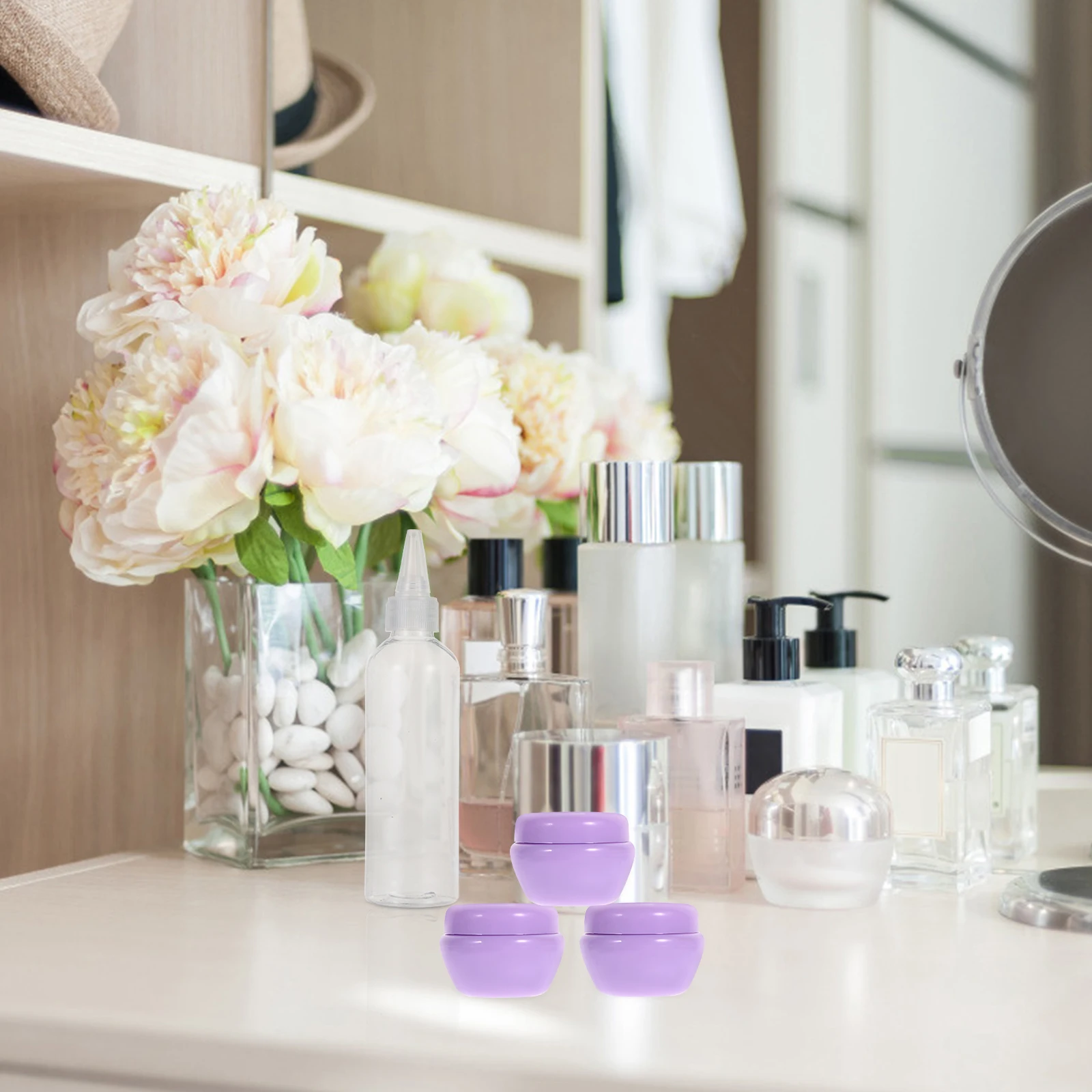 40 Pcs Mushroom Cream Jar Sift-Proof Bottles Small Plastic Jars Mini Storage Containers Pot Moisturizer
40 Pcs Mushroom Cream Jar Sift-Proof Bottles Small Plastic Jars Mini Storage Containers Pot Moisturizer