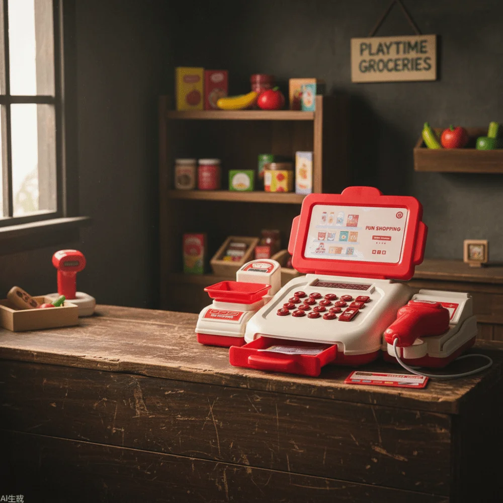 Puzzle Simulation Supermarket Cash Register Fun Gift Checkout Model Role Play Toys Multi-Function Simulation Cashier Model
Puzzle Simulation Supermarket Cash Register Fun Gift Checkout Model Role Play Toys Multi-Function Simulation Cashier Model