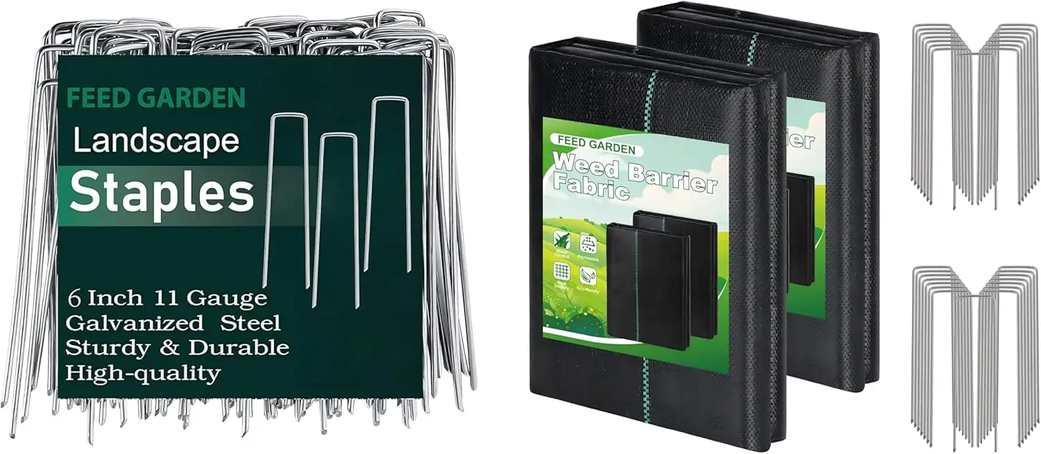 Weed Barrier + Stakes Bundle
Weed Barrier + Stakes Bundle