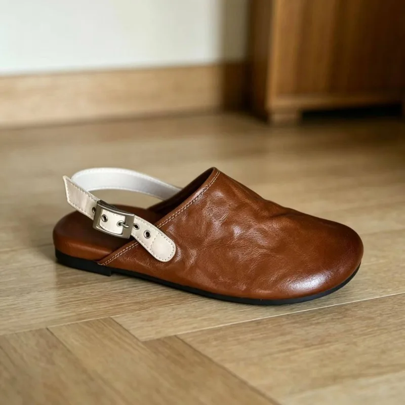 Retro Women's Sandals Luxury Leather Platform Sandals for Woman Fashion Vacation Casual Shoes Designer Shoes Sandalias De Mujer
Retro Women's Sandals Luxury Leather Platform Sandals for Woman Fashion Vacation Casual Shoes Designer Shoes Sandalias De Mujer