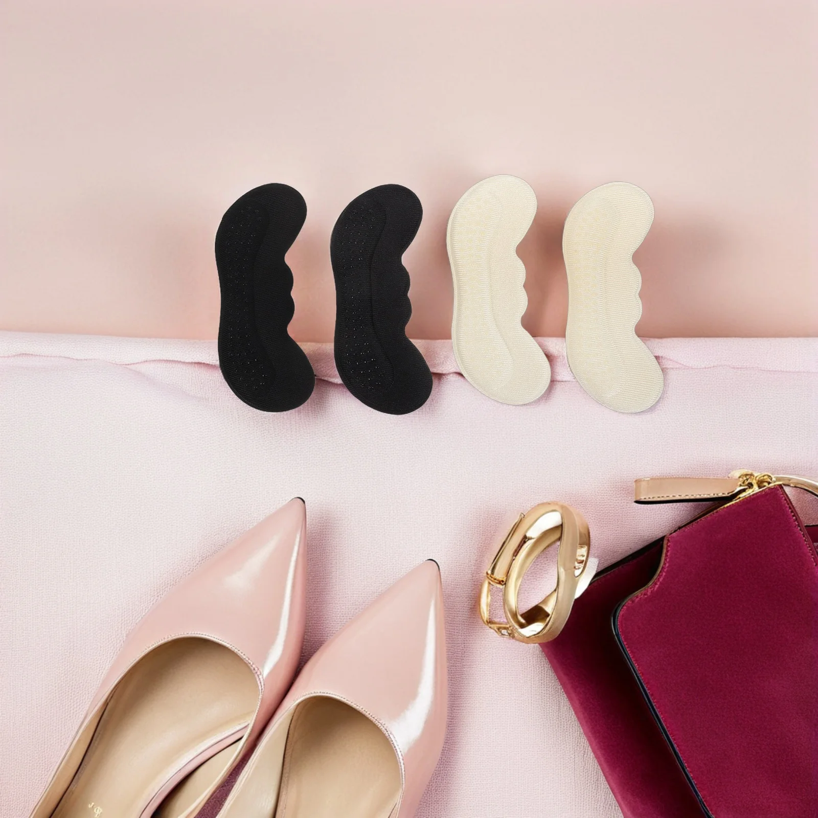 Big Shoe Size Reducer Heel Grips Protectors Self-Adhesive Insert Pad For Women High Heels Cushion Liners Anti-Slip Shoe
Big Shoe Size Reducer Heel Grips Protectors Self-Adhesive Insert Pad For Women High Heels Cushion Liners Anti-Slip Shoe