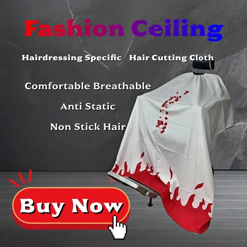 WhiteFire Style Plus Size HairSalon Robe Breathable NonStick Hair Cutting Apron Barber Shop Cloak ToolsHairdressing Workwear Hat
WhiteFire Style Plus Size HairSalon Robe Breathable NonStick Hair Cutting Apron Barber Shop Cloak ToolsHairdressing Workwear Hat