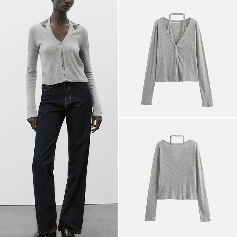 Spring 2025 Women's Long Sve T-irt Collar Hanging Ne Line Outerwear Polyester Fiber Commute Sle Layering Top Z
Spring 2025 Women's Long Sve T-irt Collar Hanging Ne Line Outerwear Polyester Fiber Commute Sle Layering Top Z