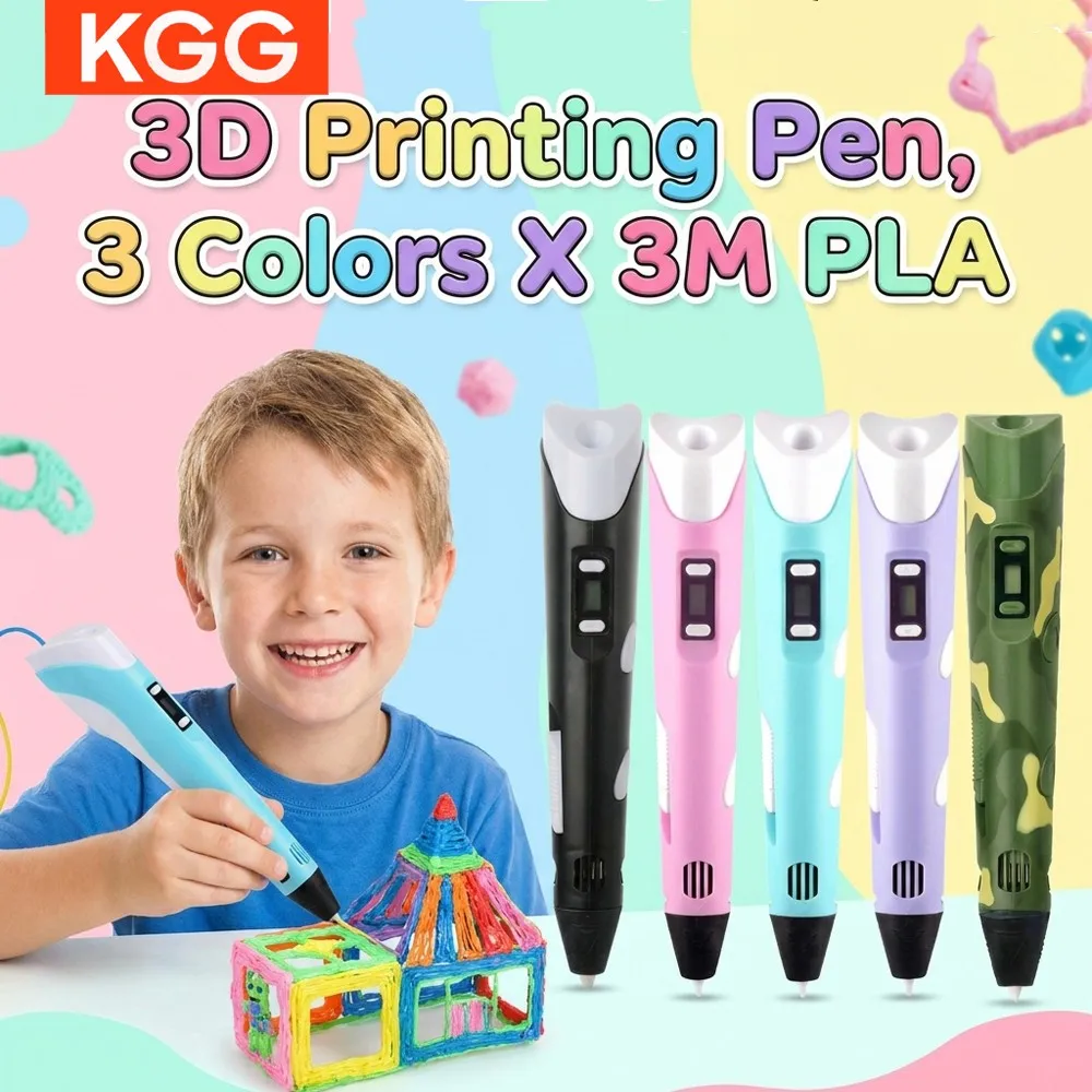 3D Printing Pen DIY 3D Painting Children Fun Adjustable Speed With LCD Screen Compatible 40 Colors PLA Filament Boy Girl Gift
3D Printing Pen DIY 3D Painting Children Fun Adjustable Speed With LCD Screen Compatible 40 Colors PLA Filament Boy Girl Gift