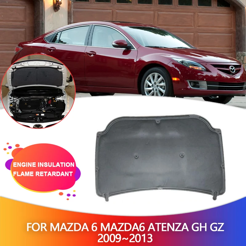 Car Engine Insulation for Mazda 6 Mazda6 Atenza GH GZ 2009~2013 Hood Heat Sound Cotton Soundproof Cover Thermal Pad Accessories
Car Engine Insulation for Mazda 6 Mazda6 Atenza GH GZ 2009~2013 Hood Heat Sound Cotton Soundproof Cover Thermal Pad Accessories