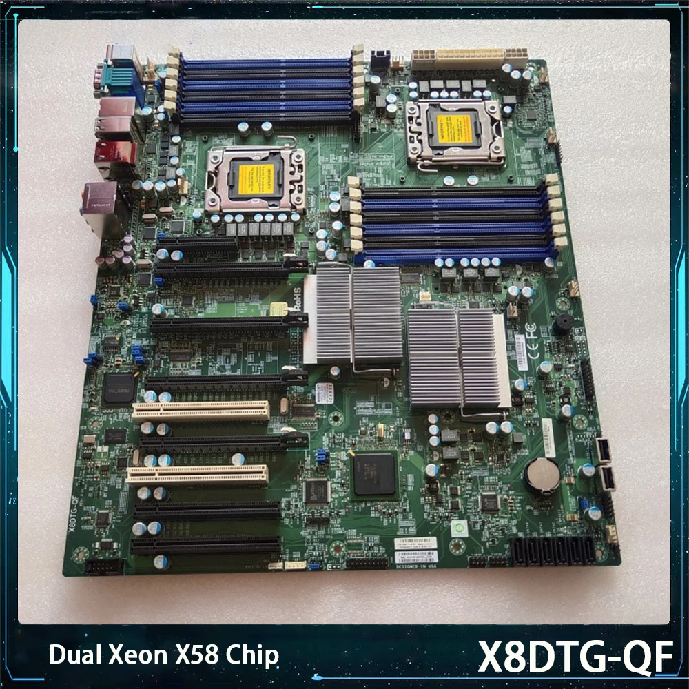 Оригинал для супермикро, поддержка двух Xeon X58, чиповая Серверная рабочая станция, X8DTG-QF 1366-pin 5520, чипсет
Оригинал для супермикро, поддержка двух Xeon X58, чиповая Серверная рабочая станция, X8DTG-QF 1366-pin 5520, чипсет
