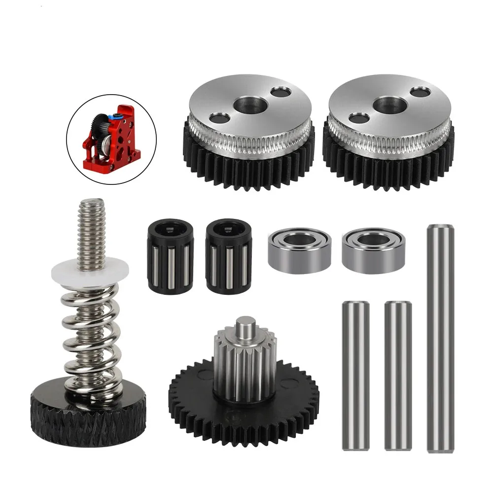 Детали 3D-принтера HGX LITE Экструдер Dual Gear 2.0 для CR10 CR 10S Ender3 V2 VORON Редуктор из твердой стали Высокая скорость
Детали 3D-принтера HGX LITE Экструдер Dual Gear 2.0 для CR10 CR 10S Ender3 V2 VORON Редуктор из твердой стали Высокая скорость