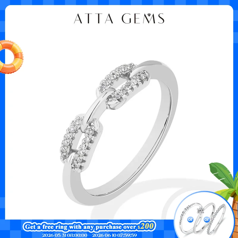 ATTAGEMS 925 Sterling Silver Cuba Link Ring for Women Men DVVS1 Round Cut Moissanite Hollow Design for Unisex Party Fine Jewelry
ATTAGEMS 925 Sterling Silver Cuba Link Ring for Women Men DVVS1 Round Cut Moissanite Hollow Design for Unisex Party Fine Jewelry