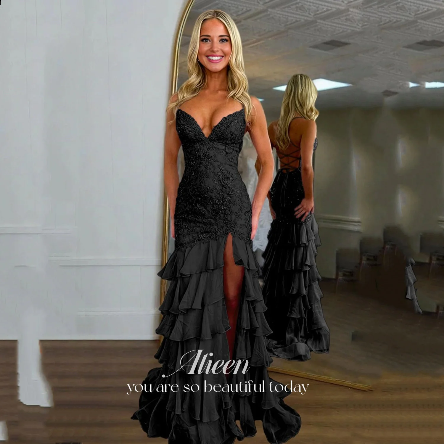 Aileen Customized Womens Dresses for Special Occasions Women's Evening Dress فساتين سهرة Mermaid Vestidos De Festa Side Slit
Aileen Customized Womens Dresses for Special Occasions Women's Evening Dress فساتين سهرة Mermaid Vestidos De Festa Side Slit