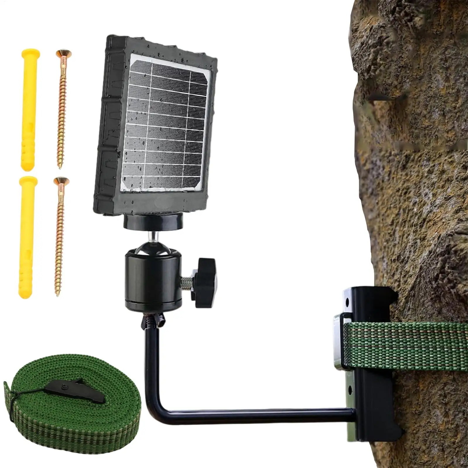 Trail Camera Bracket Adjustable with 1/4 Inch Screw Trail Camera Holder for Tree for Professional Ranch Owners Farmers
Trail Camera Bracket Adjustable with 1/4 Inch Screw Trail Camera Holder for Tree for Professional Ranch Owners Farmers