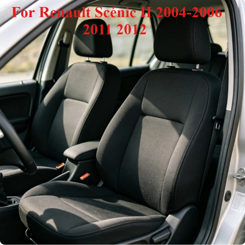 Custom Fit Full Set Middle Perforated Leather Car Seat Covers Specially for Renault Scénic II 2004-2006 2011 2012Car Accessories
Custom Fit Full Set Middle Perforated Leather Car Seat Covers Specially for Renault Scénic II 2004-2006 2011 2012Car Accessories
