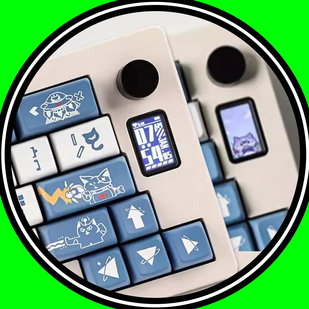 CIDOO ABM066 Mechanical Keyboard Kit Small Color Screen Three Mod Low Delay Gaming Keyboard Gasket Hot Swap Pc Accessories Gifts
CIDOO ABM066 Mechanical Keyboard Kit Small Color Screen Three Mod Low Delay Gaming Keyboard Gasket Hot Swap Pc Accessories Gifts