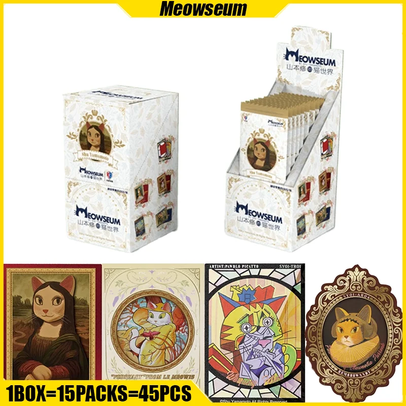 KABAO Vol.1 Meowseum карты Cat Art знаменитые картины аниме коллекционные карты Mistery Box настольные игры игрушки подарки на день рождения для детей
KABAO Vol.1 Meowseum карты Cat Art знаменитые картины аниме коллекционные карты Mistery Box настольные игры игрушки подарки на день рождения для детей