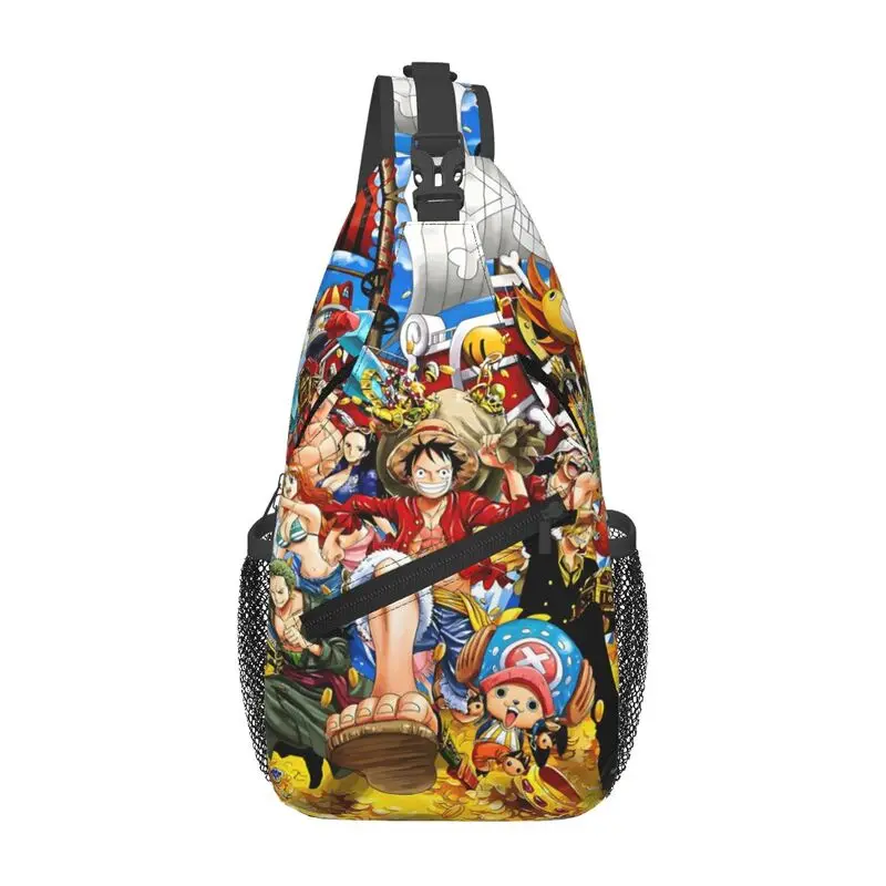 Anime One Piece Crossbody Sling Backpack Men Custom Straw Hat Pirate Chest Shoulder Bag for Traveling Daypack
Anime One Piece Crossbody Sling Backpack Men Custom Straw Hat Pirate Chest Shoulder Bag for Traveling Daypack