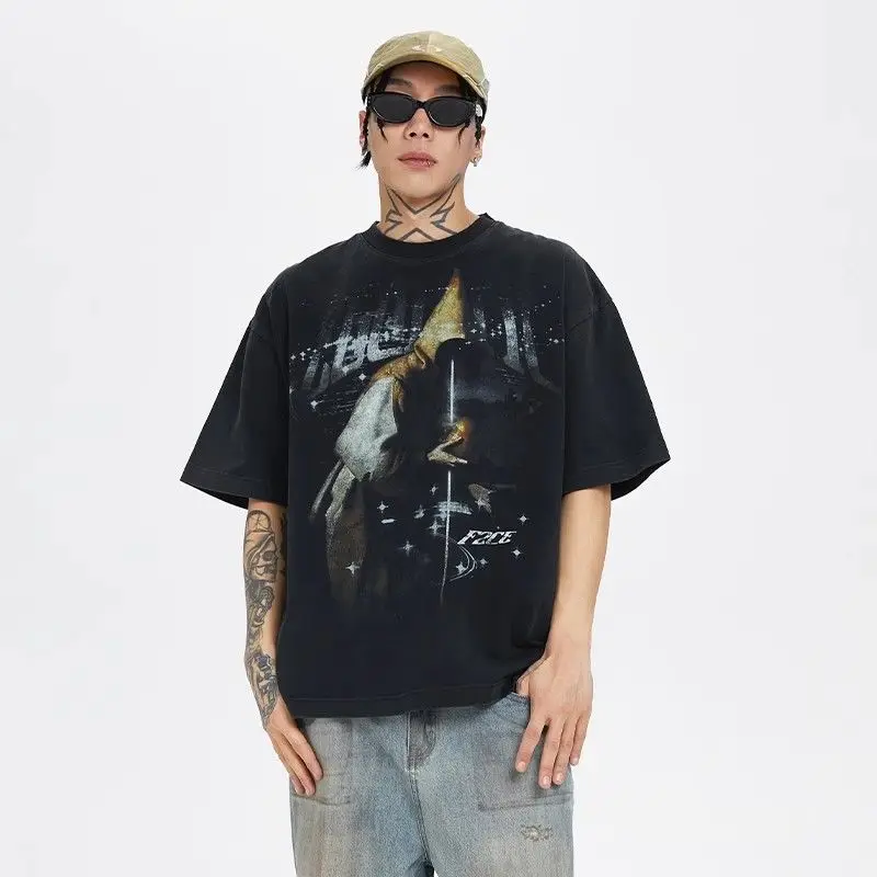 Black O Neck Man Tee Shirts 100℅ Cotton T Shirt for Men Loose Print Cheap Clothes Summer Luxury High Quality Funny Fashion Top
Black O Neck Man Tee Shirts 100℅ Cotton T Shirt for Men Loose Print Cheap Clothes Summer Luxury High Quality Funny Fashion Top