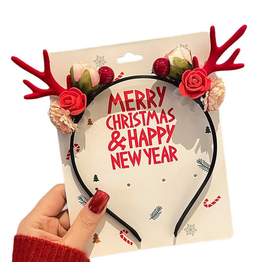 Милые аксессуары для волос, бархатная рождественская повязка на голову, повязка на голову с рогами оленя, экологически чистая красная бархатная повязка для волос с рогами
Милые аксессуары для волос, бархатная рождественская повязка на голову, повязка на голову с рогами оленя, экологически чистая красная бархатная повязка для волос с рогами