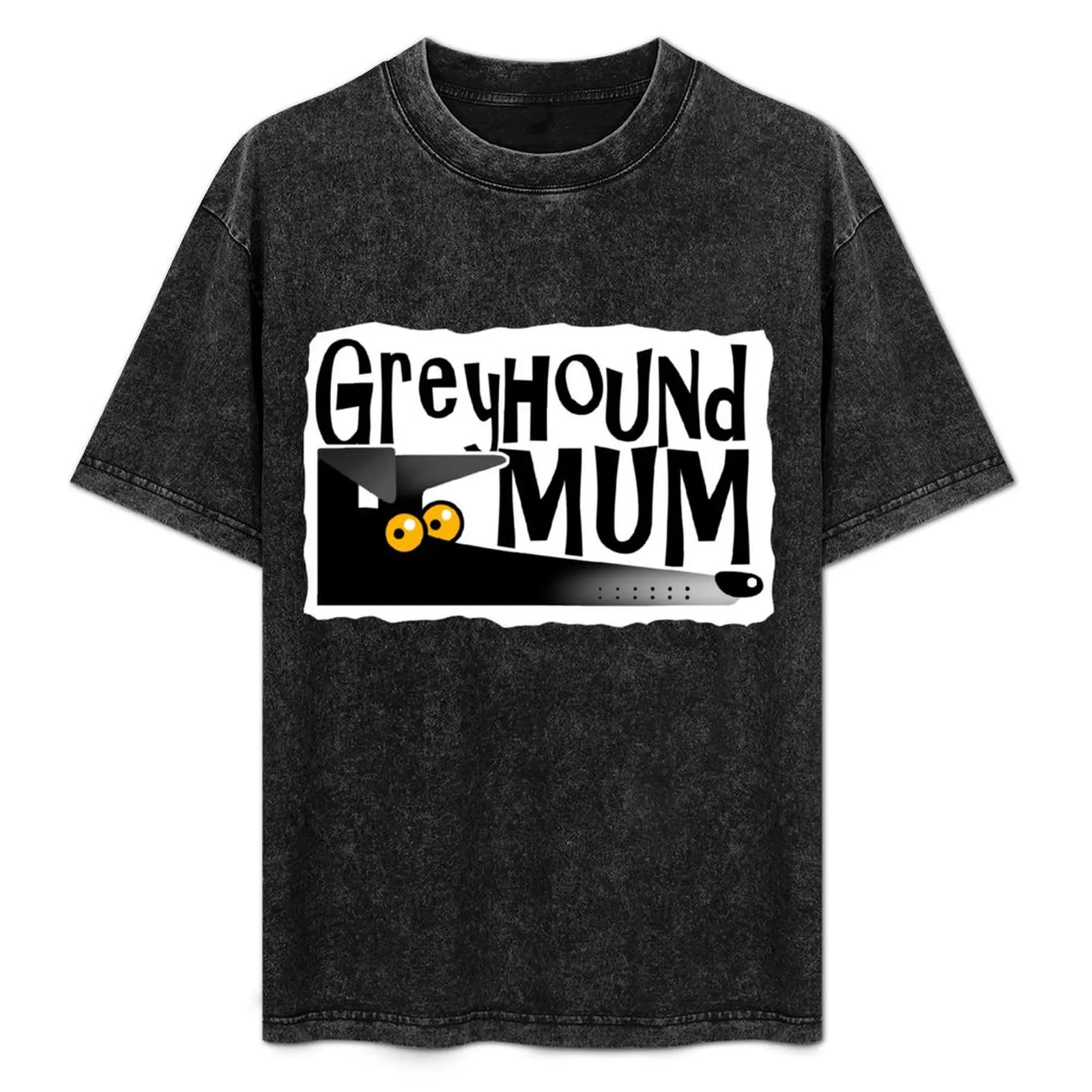 Greyhound Mum (black) T-Shirt Casual Graphic Print Tee
Greyhound Mum (black) T-Shirt Casual Graphic Print Tee