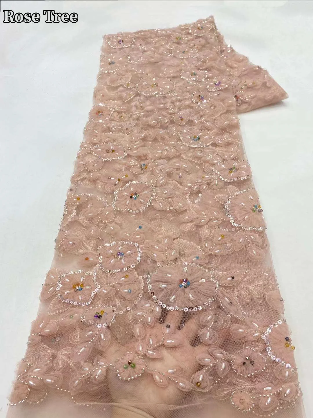 2024 New Arrival French Material with Sequins Heavy Lace Fabric African Material for Wedding Dress
2024 New Arrival French Material with Sequins Heavy Lace Fabric African Material for Wedding Dress