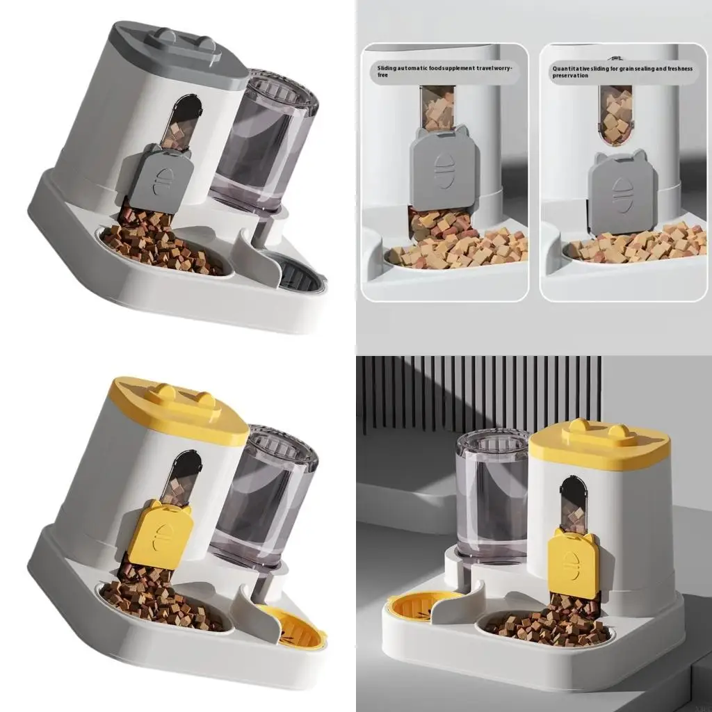 Not Electric Weight Pet Supplier 2L Dispenser Combined Water Bowl Impermeable Tube Structure Safe PRESENTATION Plastic for Cats
Not Electric Weight Pet Supplier 2L Dispenser Combined Water Bowl Impermeable Tube Structure Safe PRESENTATION Plastic for Cats