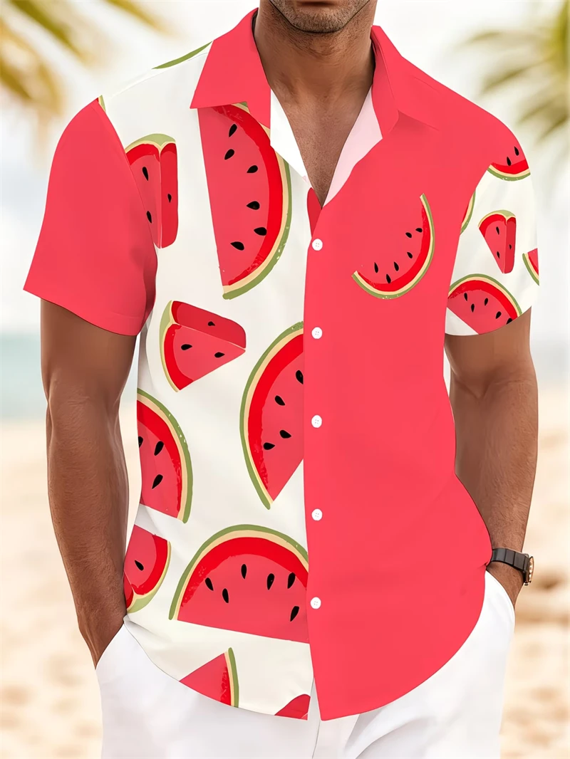Men Shirts New Fashion Hawaiian Shirt For Men Women Summer Tops Short Sleeves 3d Printed Fruits Tropical Plants Graphic Y2k Tops
Men Shirts New Fashion Hawaiian Shirt For Men Women Summer Tops Short Sleeves 3d Printed Fruits Tropical Plants Graphic Y2k Tops