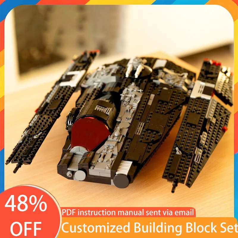 New 1054 PCS Space War Dark Fondor Haulcraft 75389 Dark Falcon Alternative MOC Customize Modular Building DIY Holiday Toy Gifts
New 1054 PCS Space War Dark Fondor Haulcraft 75389 Dark Falcon Alternative MOC Customize Modular Building DIY Holiday Toy Gifts