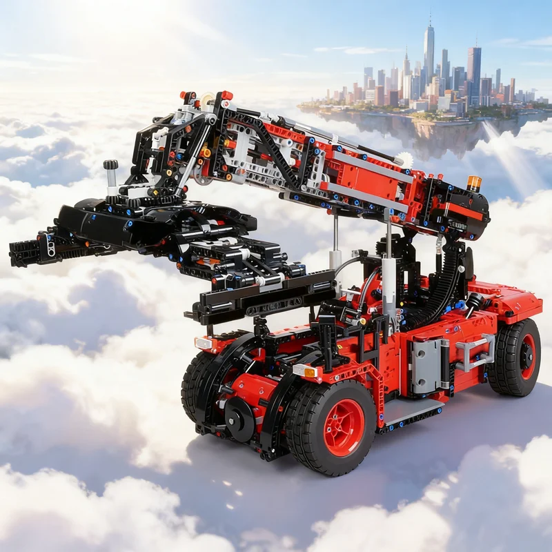 3500pcs MOC C Model Reach Stacker Technical Building Blocks Toy Gift Creative Display Collectible Desk Premium Adult Kids Home
3500pcs MOC C Model Reach Stacker Technical Building Blocks Toy Gift Creative Display Collectible Desk Premium Adult Kids Home