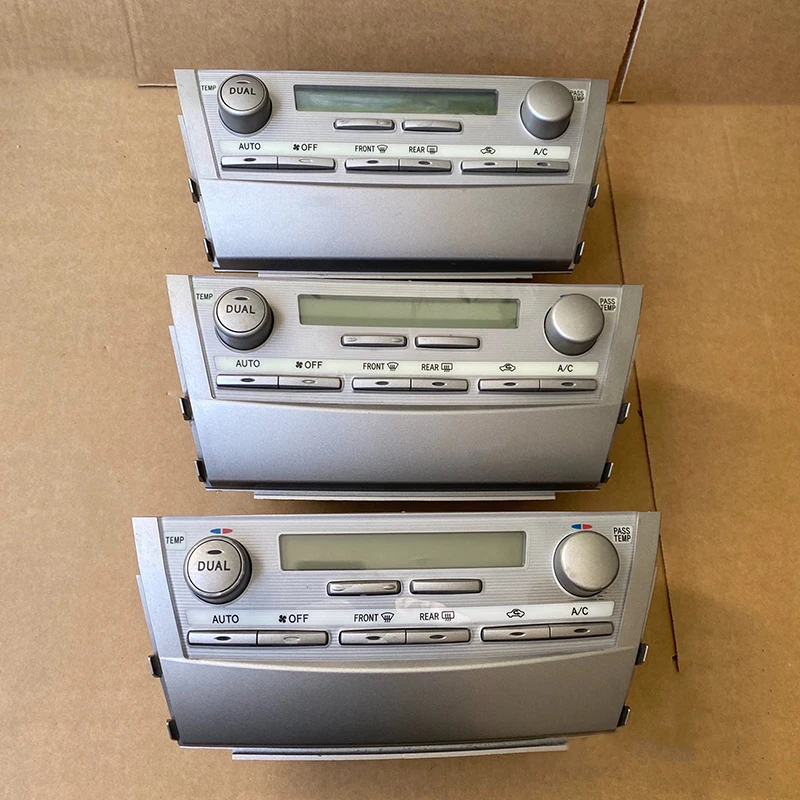 Original Used Air Conditioner Control Panel For Toyota Camry 2006~2011 Automat Conditioning Switch Air Panel 55900-0621
Original Used Air Conditioner Control Panel For Toyota Camry 2006~2011 Automat Conditioning Switch Air Panel 55900-0621
