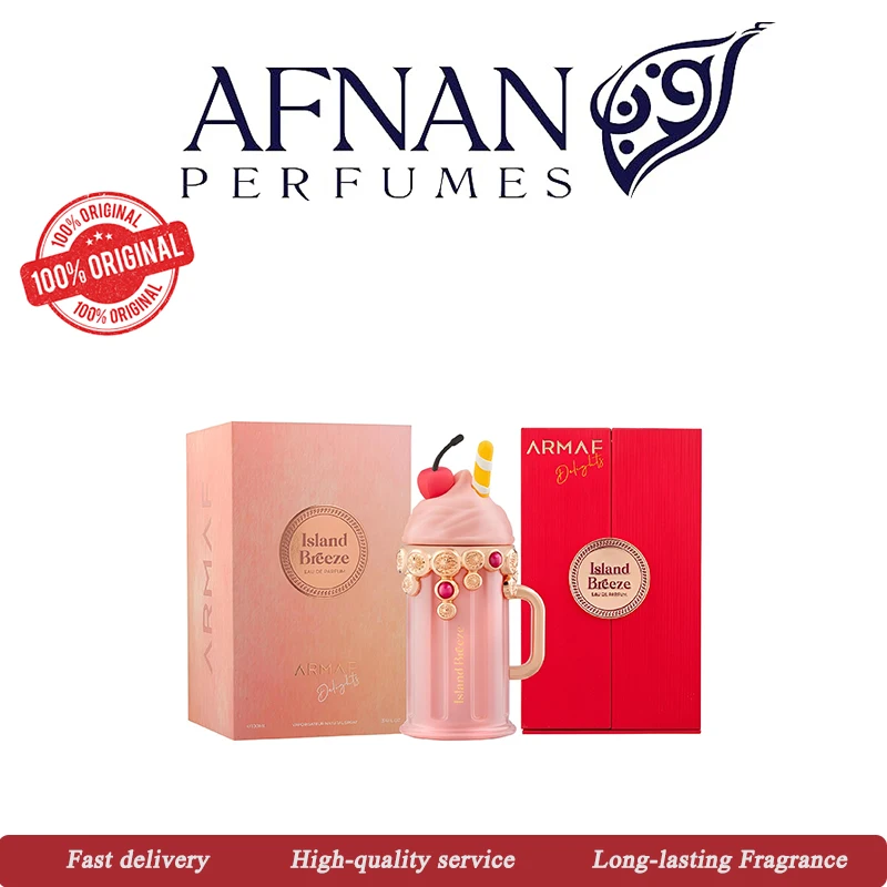 Armaf Island Breeze, фруктово-цветочный, мускусный парфюм-спрей, стойкий аромат для женщин, 100 мл, одеколон, арабский стиль
Armaf Island Breeze, фруктово-цветочный, мускусный парфюм-спрей, стойкий аромат для женщин, 100 мл, одеколон, арабский стиль
