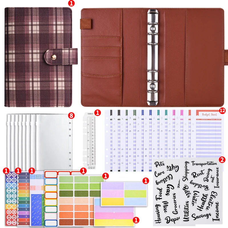 A6 RetroMoney Budget Planner Binder With Zipper Envelopes, Cash Envelopes For Budgeting, Money Organizer For Cash Budget Binder
A6 RetroMoney Budget Planner Binder With Zipper Envelopes, Cash Envelopes For Budgeting, Money Organizer For Cash Budget Binder