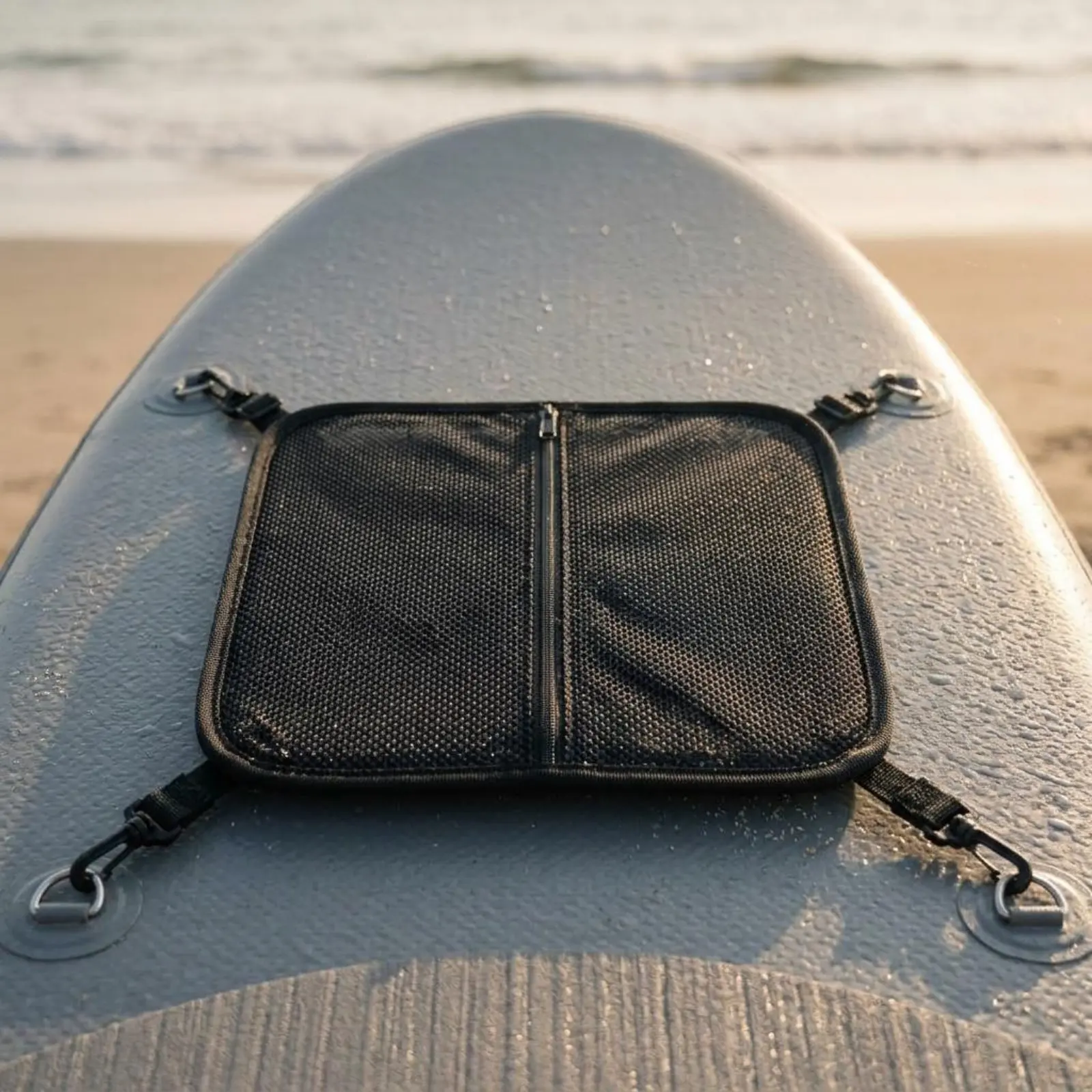 SUP Mesh Storage Bag Large Capacity Paddleboard Deck Bag Stable Fit Heavy Duty for Surfing
SUP Mesh Storage Bag Large Capacity Paddleboard Deck Bag Stable Fit Heavy Duty for Surfing