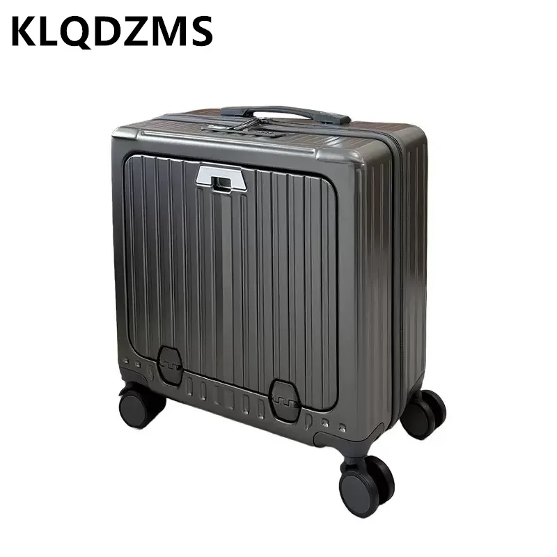 KLQDZMS 18 Inch USB Travel Suitcase With Charging Port High-quality Portable Laptop Front Opening Cabin Multifunctional Luggage
KLQDZMS 18 Inch USB Travel Suitcase With Charging Port High-quality Portable Laptop Front Opening Cabin Multifunctional Luggage