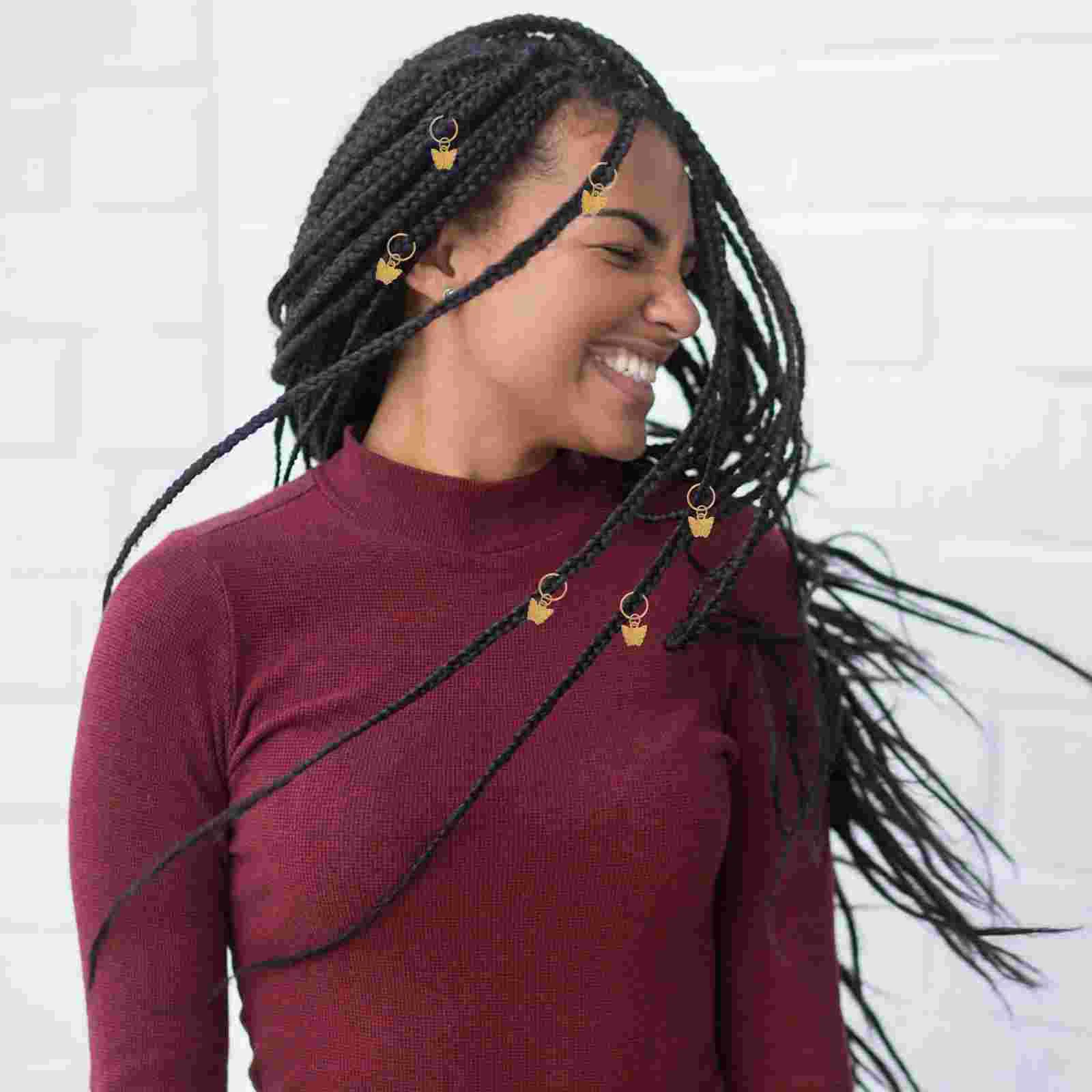 20 Pcs Dreadlock Butterfly Jewelry Hair Accessories for Braids Charms Zinc Alloy Women's
20 Pcs Dreadlock Butterfly Jewelry Hair Accessories for Braids Charms Zinc Alloy Women's