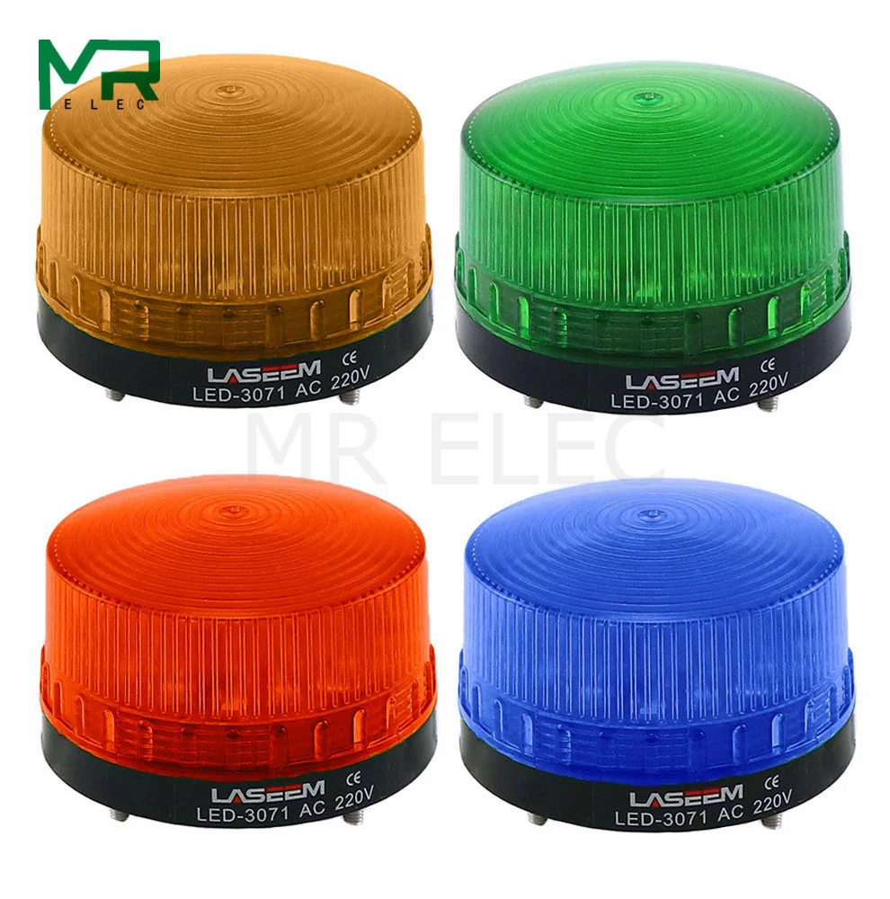 Strobe Signal Warning light LED -3071 12V 24V 220V Indicator light LED Lamp small Flashing Light Security Alarm
Strobe Signal Warning light LED -3071 12V 24V 220V Indicator light LED Lamp small Flashing Light Security Alarm