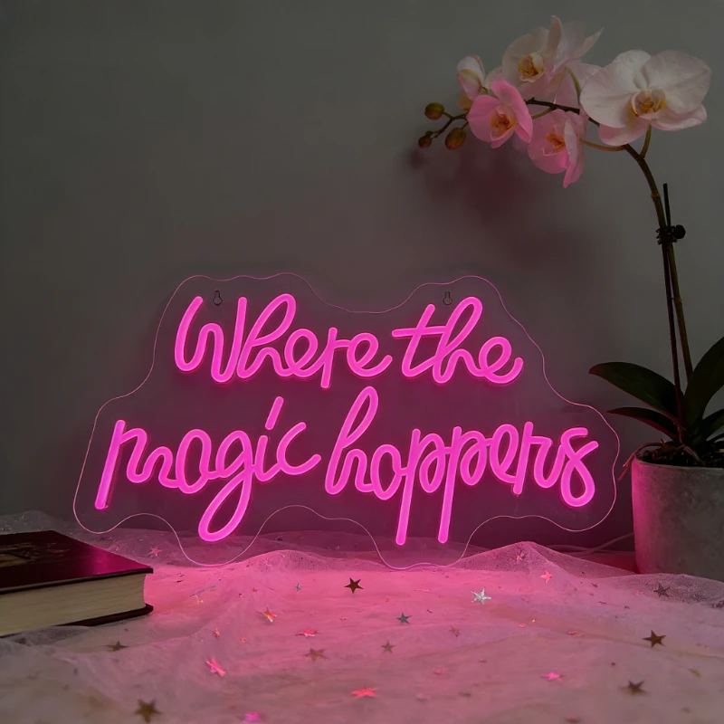 Where the Magic Happens Neon Sign LED Night Light USB Aesthetic Room Decor Lamp for Bedroom Living Room Home Bar Cafe Party Gift
Where the Magic Happens Neon Sign LED Night Light USB Aesthetic Room Decor Lamp for Bedroom Living Room Home Bar Cafe Party Gift