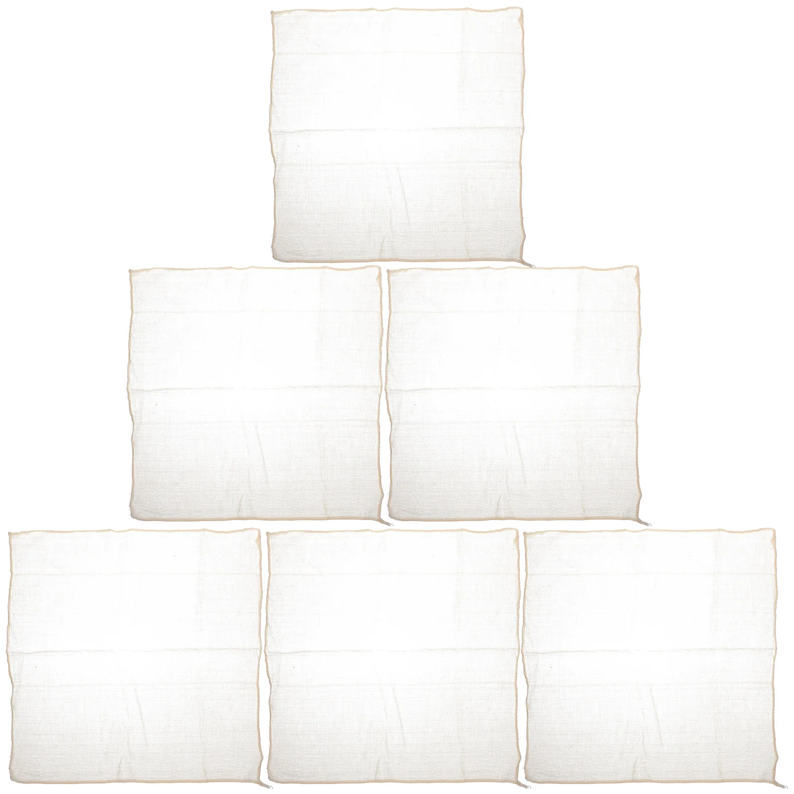 6Pcs Pure Cotton Cheesecloth Reusable Straining Cloth for Cooking Tofu Yogurt Nut Milk Filter Cloth Kitchen Accessories
6Pcs Pure Cotton Cheesecloth Reusable Straining Cloth for Cooking Tofu Yogurt Nut Milk Filter Cloth Kitchen Accessories