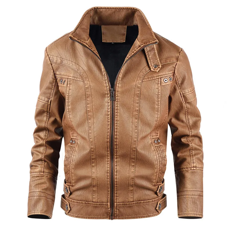 Autumn And Winter men's leather jacket men's jackets PU leather coat motorcycle Solid color Windproof jacke
Autumn And Winter men's leather jacket men's jackets PU leather coat motorcycle Solid color Windproof jacke