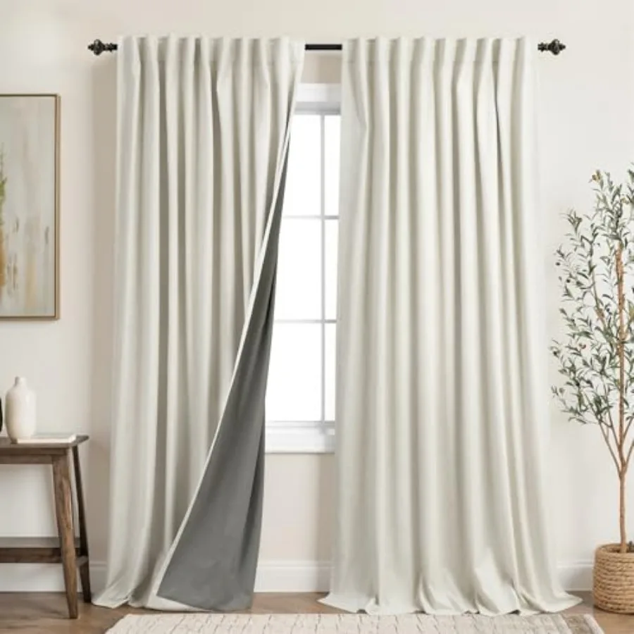 Sliding Glass Door Curtains for Patio 2 Panels Extra Wide 70 x 90 Inch Long Linen out Thermal Insulated Boho Floor to Ceiling W
Sliding Glass Door Curtains for Patio 2 Panels Extra Wide 70 x 90 Inch Long Linen out Thermal Insulated Boho Floor to Ceiling W