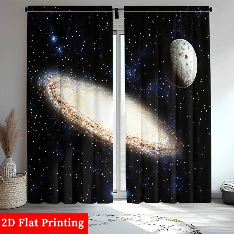 Cosmic Galaxy Starry Night Curtain Drapes Space Window Curtains Luxury Black Background Home Decoration Filter Screen
Cosmic Galaxy Starry Night Curtain Drapes Space Window Curtains Luxury Black Background Home Decoration Filter Screen