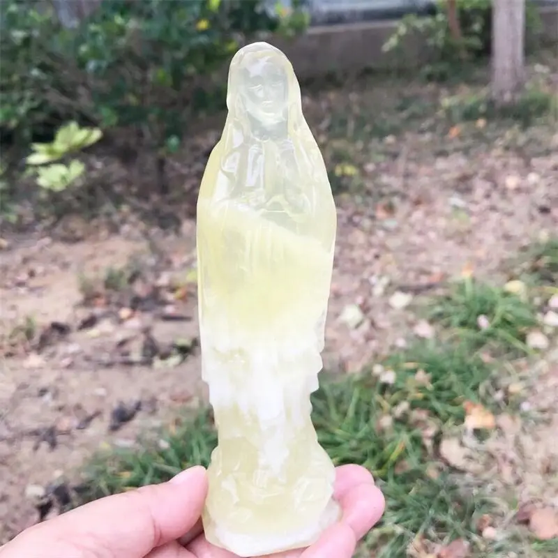 15CM Natural Citrine Madonna Carving Statue Reiki Healing Crystal Home FengShui Decoration Gifts 1PCS
15CM Natural Citrine Madonna Carving Statue Reiki Healing Crystal Home FengShui Decoration Gifts 1PCS