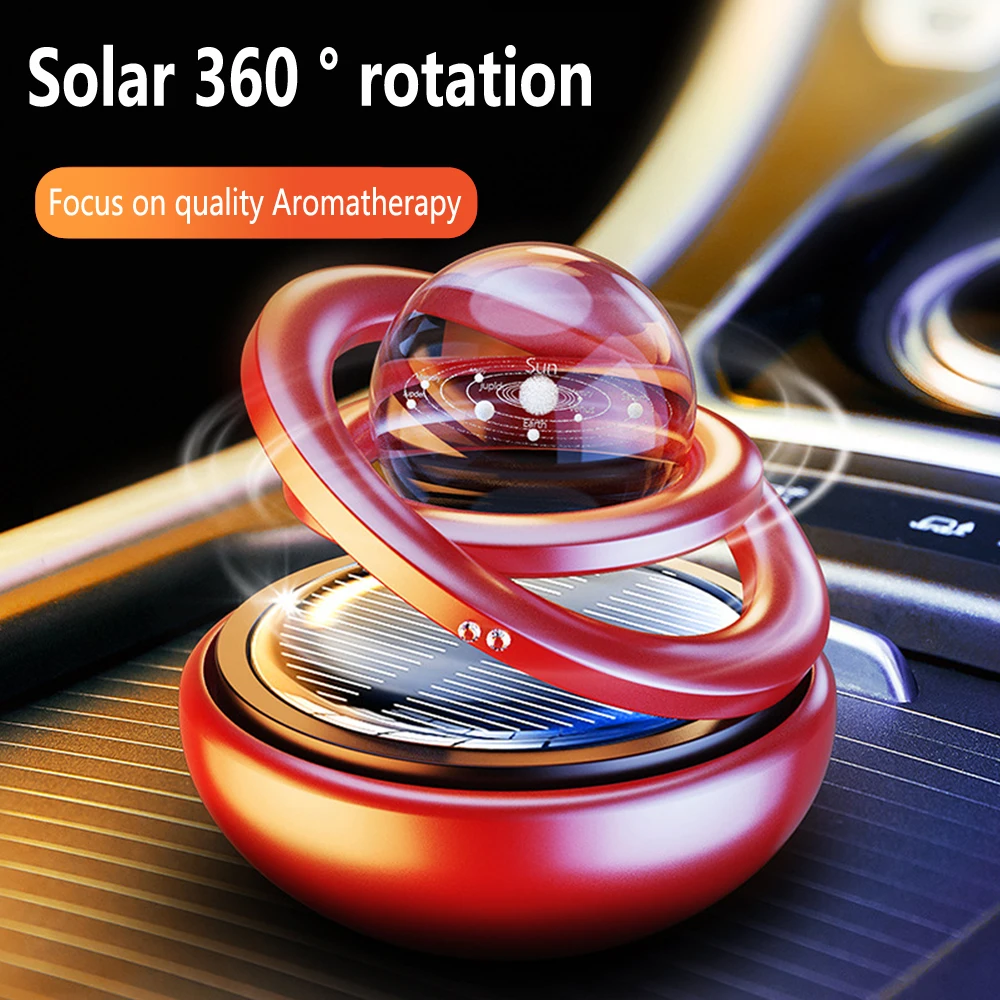 Car Air Freshener Solar Star Rotating Fragrance Embellishment Car Interior Aromatherapy Accessories Female Male Perfume Diffuser
Car Air Freshener Solar Star Rotating Fragrance Embellishment Car Interior Aromatherapy Accessories Female Male Perfume Diffuser