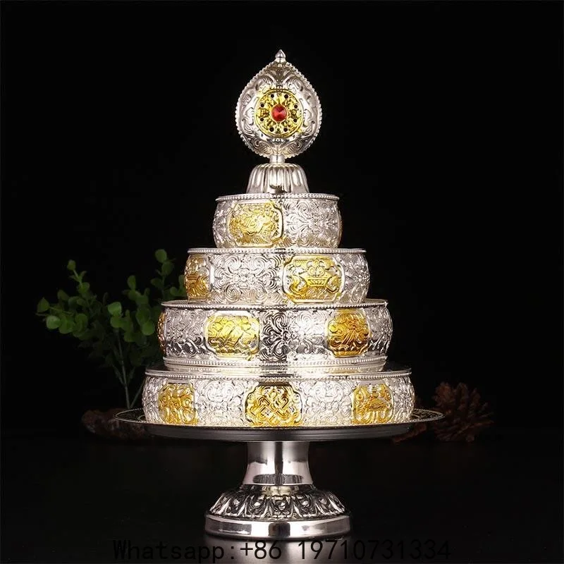 Buddhist Silver Manza Tantric Alloy Handicraft Auspicious Tibetan Buddhism Plate Home Gift Tribute Desktop Indoor Decorative
Buddhist Silver Manza Tantric Alloy Handicraft Auspicious Tibetan Buddhism Plate Home Gift Tribute Desktop Indoor Decorative