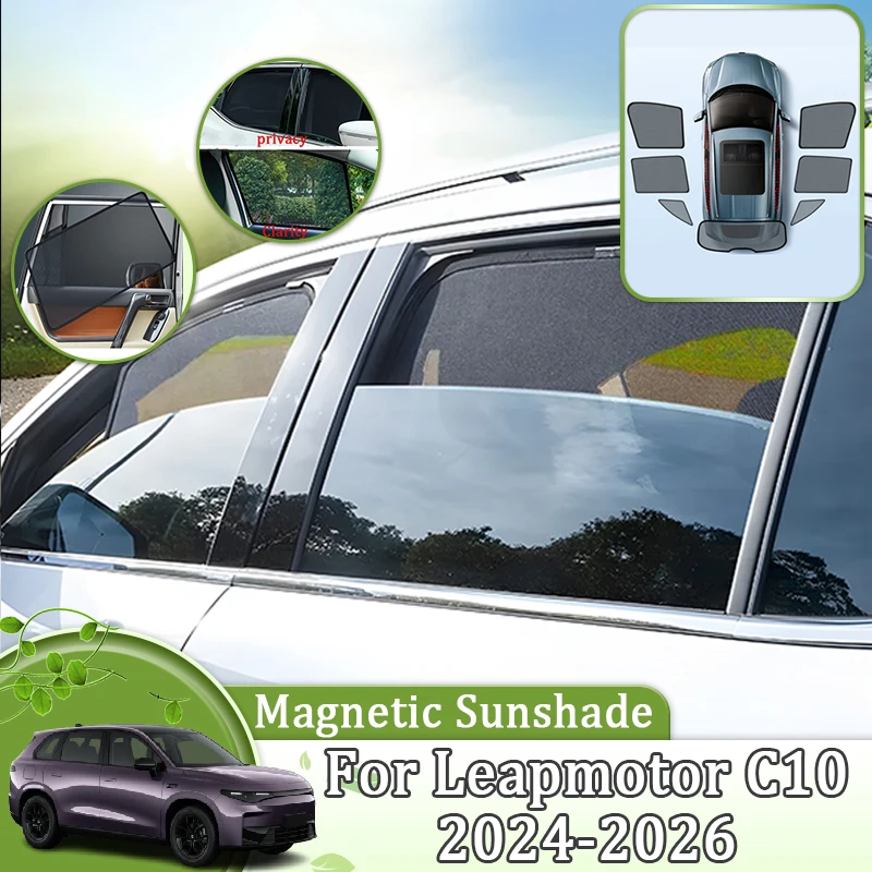 Магнитные солнцезащитные козырьки для Leapmotor C10 2024 2025 2026, крышка лобового стекла, затеняющий козырек, сетчатые солнцезащитные козырьки, автомобильные аксессуары
Магнитные солнцезащитные козырьки для Leapmotor C10 2024 2025 2026, крышка лобового стекла, затеняющий козырек, сетчатые солнцезащитные козырьки, автомобильные аксессуары